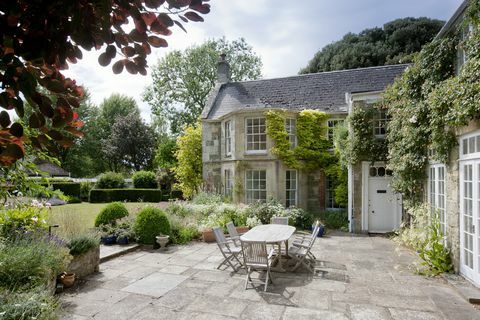 Barford St. Martin - Salisbury - Wiltshire - maison de campagne - terrasse - Savills