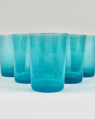 Ensemble de 6 gobelets en verre recyclé