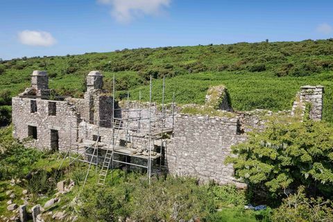 Canaglaze - propriété - Cornwall - Bodmin Moor - ruines - Poldark