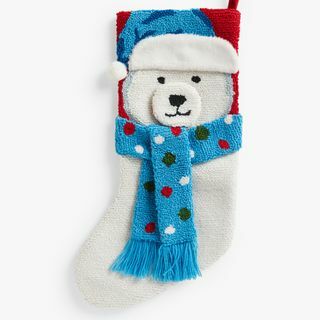 Bas de Noël Boucle Polar Bear, Multi