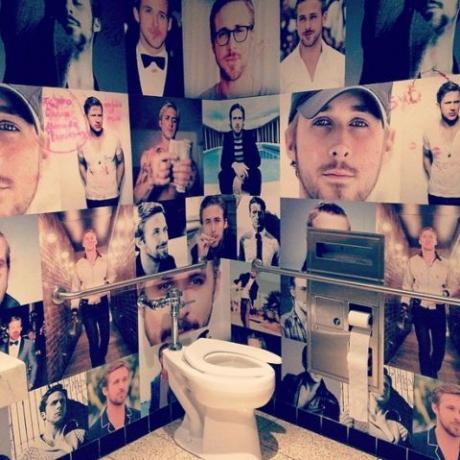 salle de bain Ryan Gosling