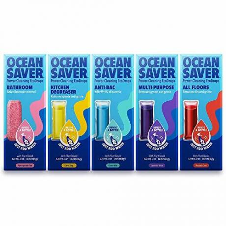 Collection EcoDrops de nettoyage OceanSaver, paquet de 5