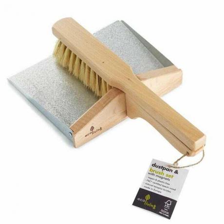 Ensemble pelle à poussière et brosse EcoLiving avec aimants