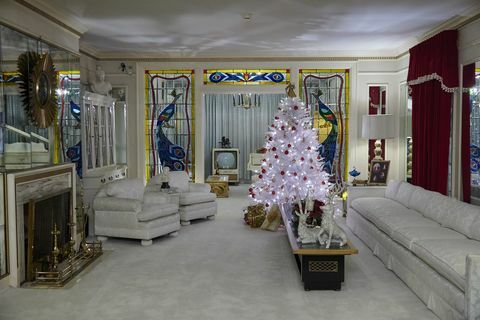 Noël à la maison de graceland pour les vacances