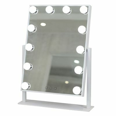 Miroir Portrait Hollywood - 12 ampoules LED