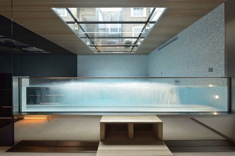 Piscine Infinity House, Sotheby's