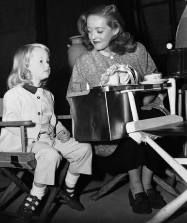 Bette Davis et sa fille