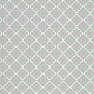 Quatrefoil - Papier Peint Porcelaine