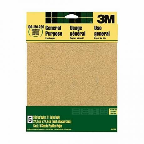 3M 9005NA Papier abrasif en oxyde d'aluminium, assorti