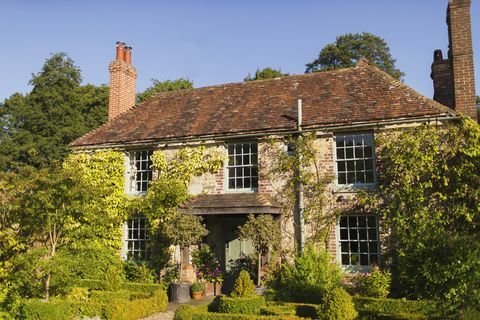 Cottage couvert de lierre, Haslemere, Angleterre