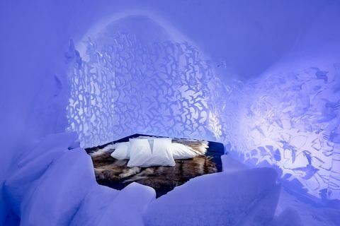 Hôtel de glace Laponie photo