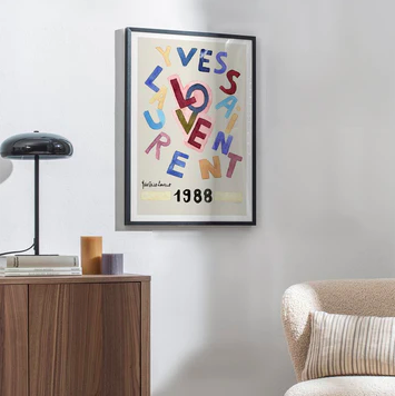 Amour YSL Poster