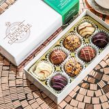 Coffret cadeau Collection de truffes au chocolat Gin