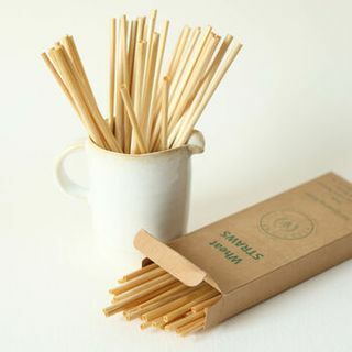 Pailles de blé compostables