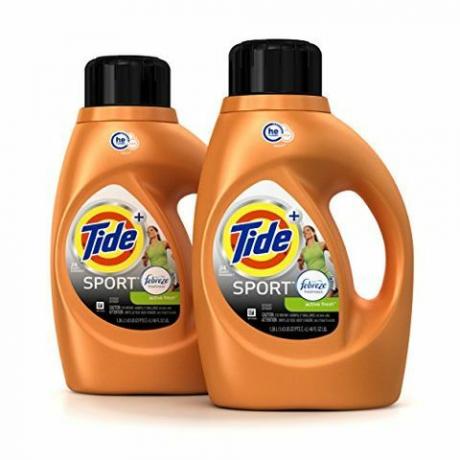 Détergent à lessive liquide Tide Plus Febreze Sport Active Fresh Scent HE Turbo Clean, 46 oz, 29 brassées (l'emballage peut varier)